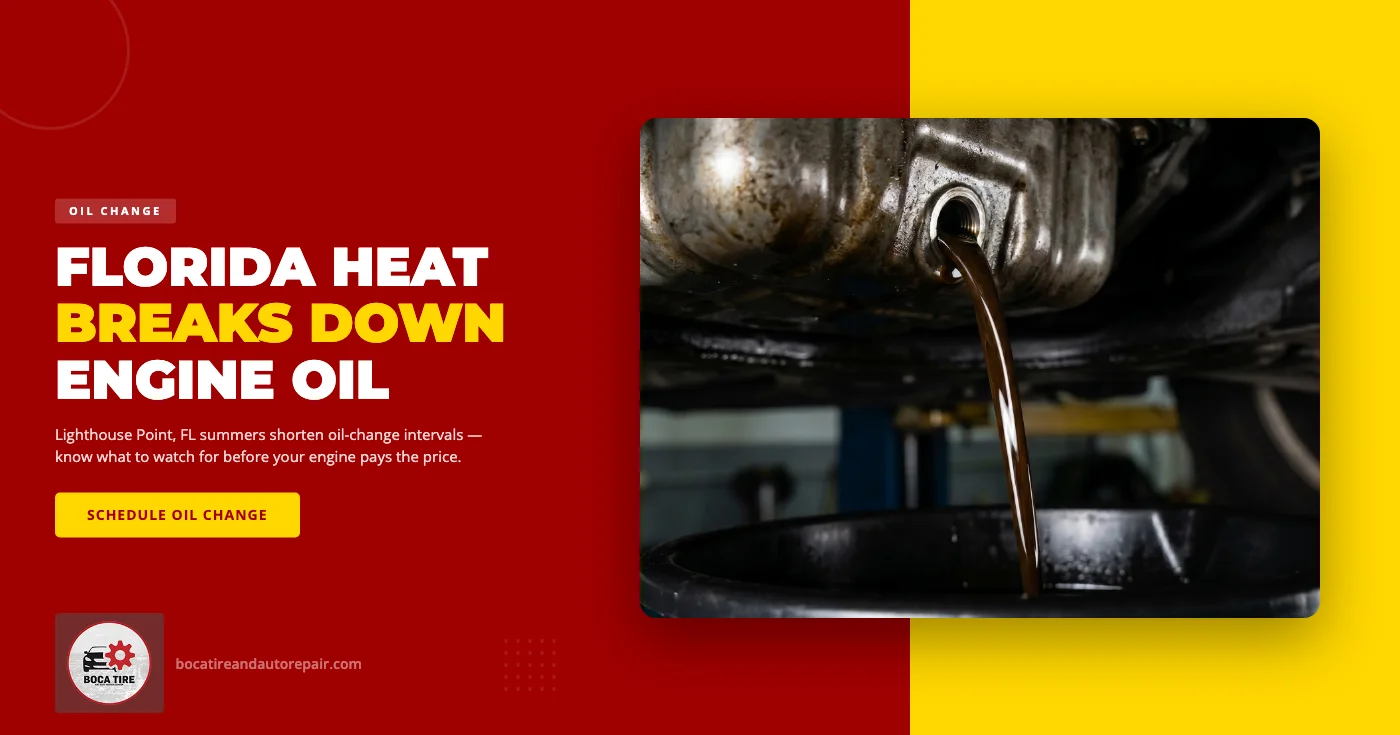 Why Summer Heat Demands More Frequent Oil Changes for Lighthouse Point, FL Drivers